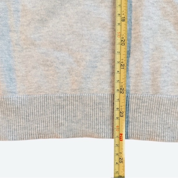 J. Crew Factory - Classic Sweater Shell Tank Top Light Grey- 100% Cotton XL -EUC - Picture 8 of 9